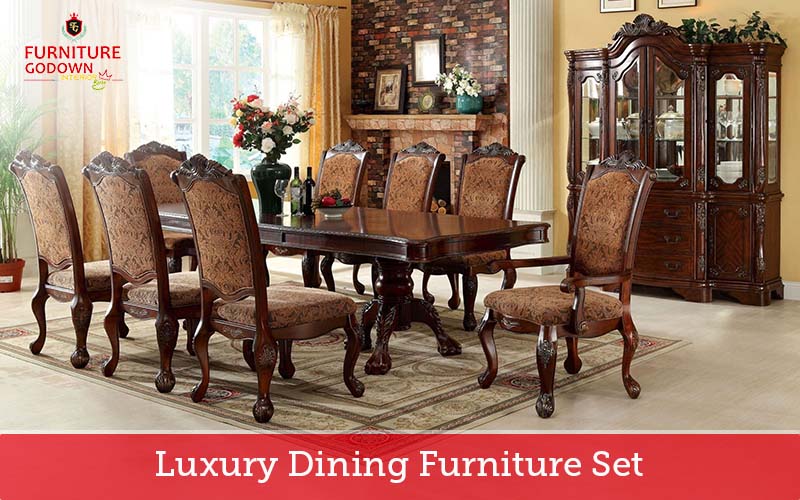Decor Your Dining Area with Our Luxury Dining Furniture Set