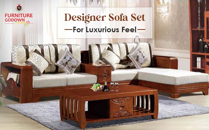 Designer Sofa Set That Makes You Feel Luxury